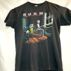 VTG Rush Power Windows Tour Band Tee ‘85/‘86